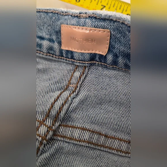 Mother The Insider Ankle Denim Bloom And Doom Jeans - Picture 6 of 10